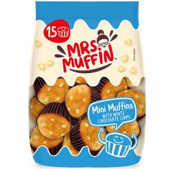 Mrs. Muffin Mini Muffins White Chocolate Chips 225g 