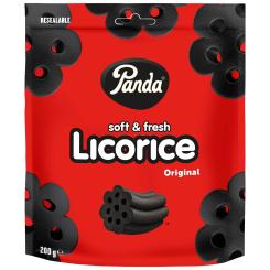 Panda Licorice Original soft & fresh 200g 