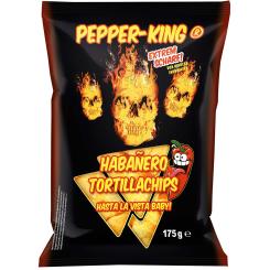 Pepper-King Habañero Tortillachips 175g 