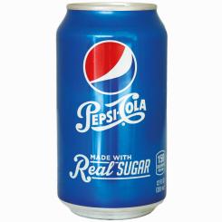 Pepsi Cola Real Sugar USA 355ml 