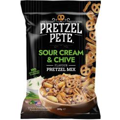 Pretzel Pete Pretzel Mix Sour Cream & Chive 160g 