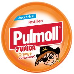 Pulmoll Junior Orange + Vitamin C zuckerfrei 50g 