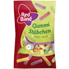 Red Band Gummi Stäbchen super sauer 100g 