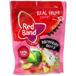 Red Band Real Fruit Candy Dropfruit Duo's 190g 