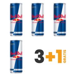 Red Bull Energy Drink 3+1 Geburtstagsaktion 
