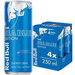 Red Bull The Sea Blue Edition Juneberry 4x250ml 