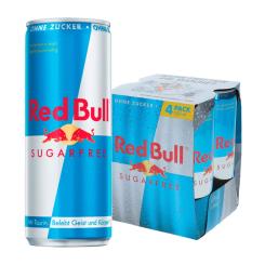 Red Bull Sugarfree 4x250ml 