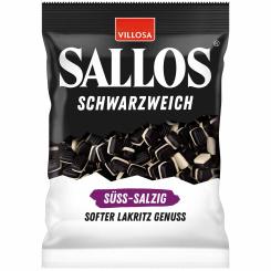 Sallos Schwarzweich Süß-Salzig 200g 