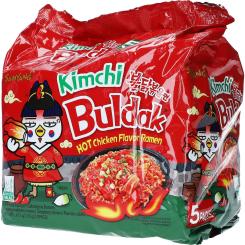 Samyang Buldak Ramen Hot Chicken Kimchi 5x135g 