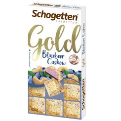 Schogetten Selection Gold Blaubeer Cashew 100g 