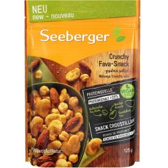 Seeberger Crunchy Fava-Snack gesalzen 125g 