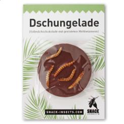 Snack-Insects Dschungelade Vollmilchtaler mit Mehlwürmern 10g 
