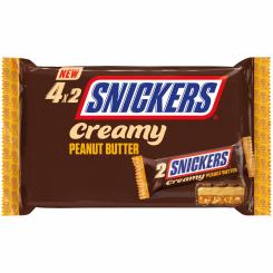 Snickers Creamy Peanut Butter 4x36,5g 