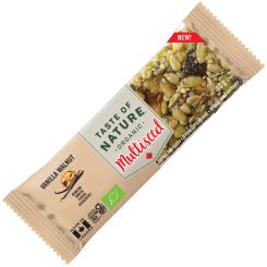 Taste of Nature Organic Multiseed Vanilla Walnut Bio 40g (MHD 17.04.2024) 