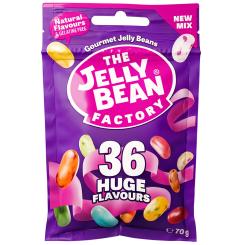 The Jelly Bean Factory 36 Huge Flavours 70g 
