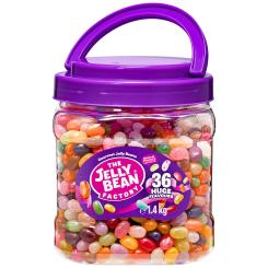 The Jelly Bean Factory 36 Huge Flavours Jar 1,4kg 