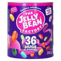 The Jelly Bean Factory 36 Huge Flavours Can 280g 