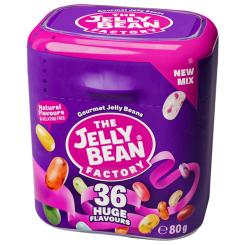 The Jelly Bean Factory 36 Huge Flavours Cup 80g 