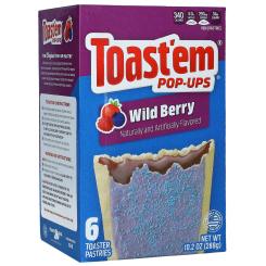 Toast'em Pop-Ups Wild Berry 6er 