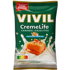 Vivil CremeLife Caramel Hazelitos ohne Zucker 110g 
