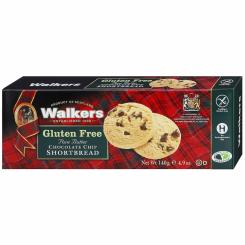 Walker's Gluten Free Chocolate Chip Shortbread 140g 