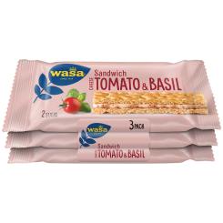 Wasa Sandwich Cheese Tomato & Basil 3er 