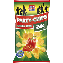 XOX Party-Chips Paprika-Style 350g 