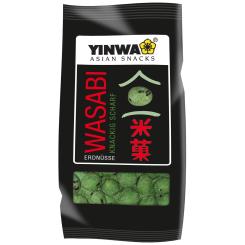 Yinwa Asien Snacks Wasabi Erdnüsse 75g 