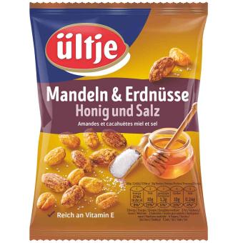 ültje Mandeln & Erdnüsse Honig und Salz 200g 