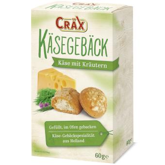 Cräx Käsegebäck Käse mit Kräutern 60g 
