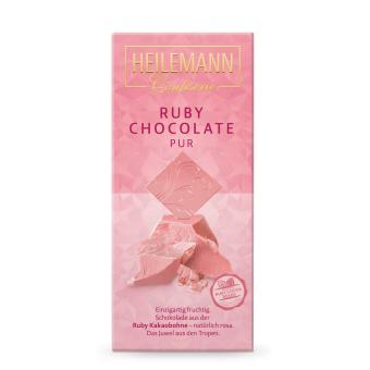 Heilemann Confiserie Ruby Chocolate Pur 80g 