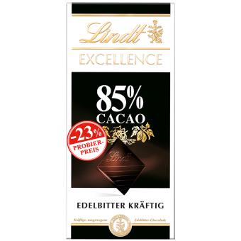 Lindt Excellence 85% Tafel 100g Probierpreis -21% 