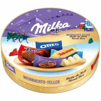 Milka & Friends Weihnachts-Teller 196g 