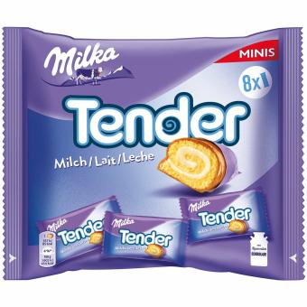Milka Tender Milch Minis 8x18,75g 
