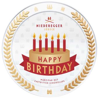 Niederegger Marzipan Taler 'Happy Birthday' 185g 