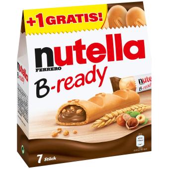 nutella B-ready 6er + 1 gratis 