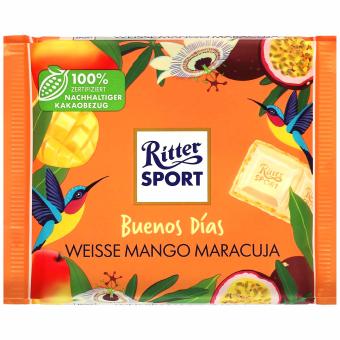 Ritter Sport 'Buenos Días' Weisse Mango Maracuja 100g 