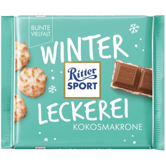 Ritter Sport Winterleckerei Kokosmakrone 100g 