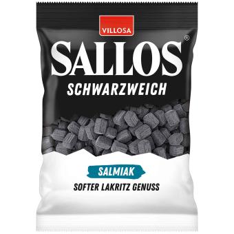 Sallos Schwarzweich Salmiak 200g 