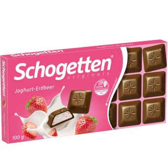 Schogetten Joghurt-Erdbeer 100g 