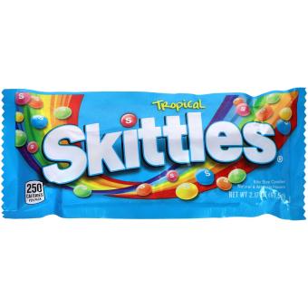 Skittles Tropical 61,5g (MHD 08.12.2021) 