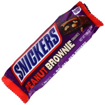 Snickers Peanut Brownie 34g (MHD 28.02.2022) 
