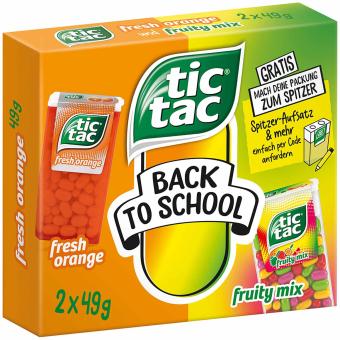 tic tac Back to School-Set 2x49g 