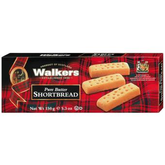 Walkers Pure Butter Shortbread Fingers 150g 