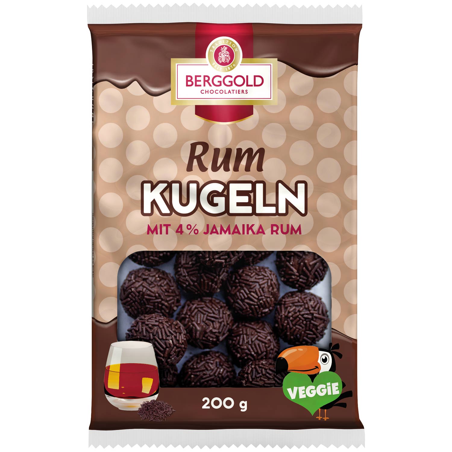 Berggold Rumkugeln 200g | Online kaufen im World of Sweets Shop