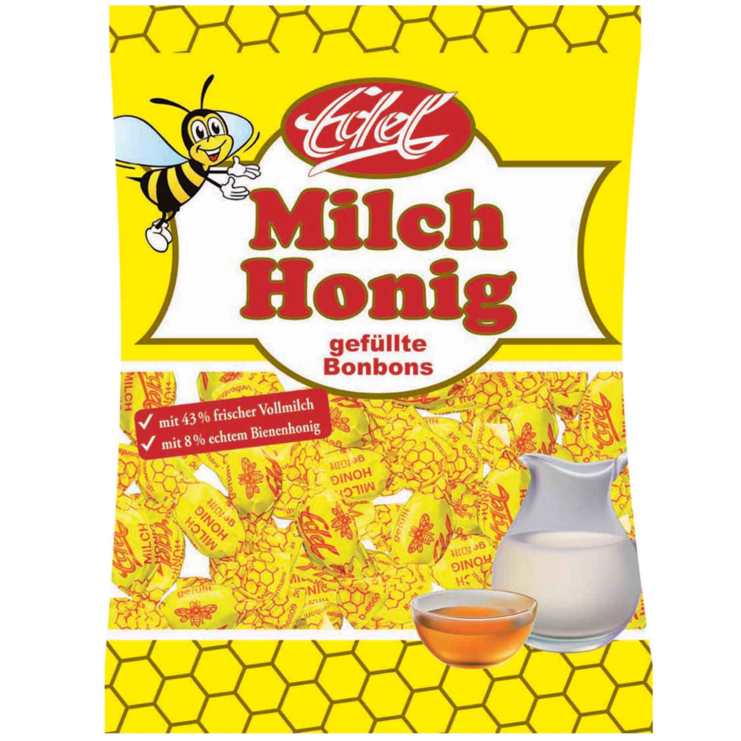 Edel Milch Honig Bonbons 90g | Online kaufen im World of Sweets Shop