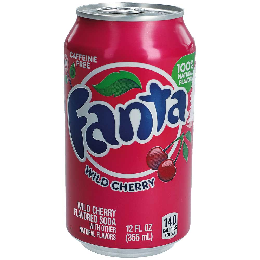  Fanta  Wild  Cherry  USA 355ml Online kaufen im World of 