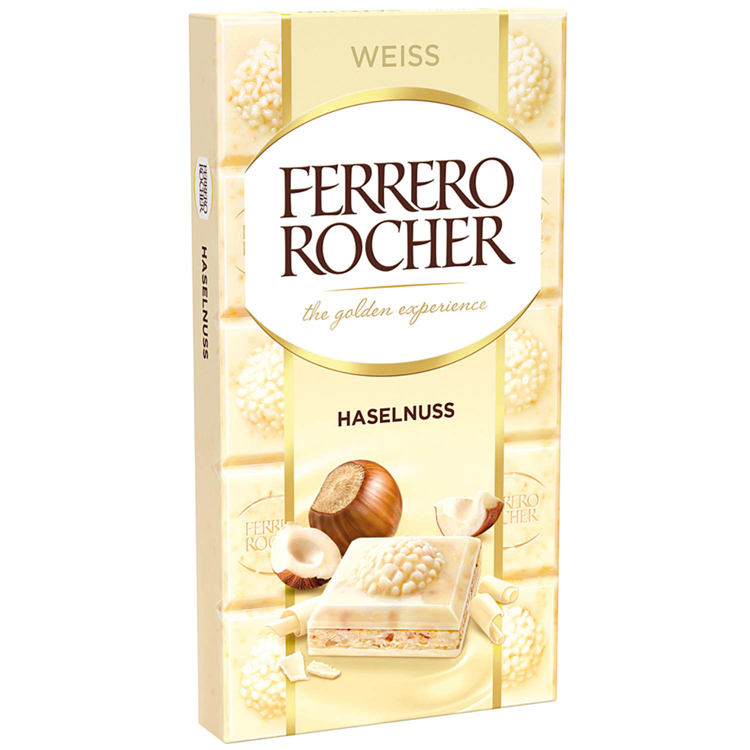 Ferrero Rocher Tafel Weiß 90g | Online kaufen im World of Sweets Shop