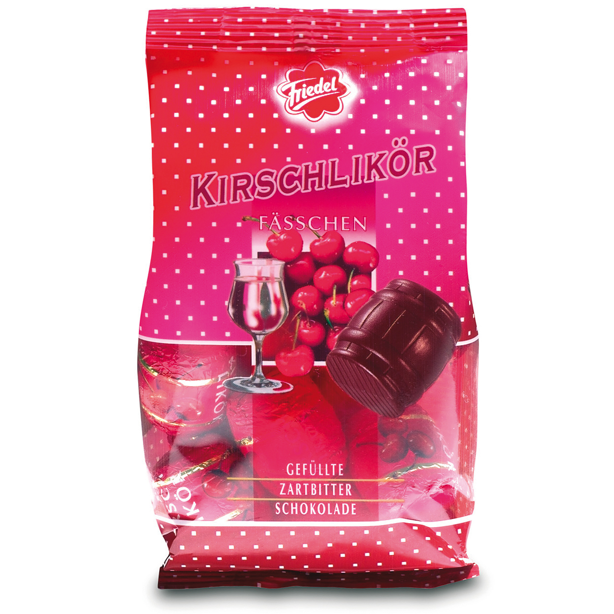 Friedel Kirschlikör-Fässchen | Online kaufen im World of Sweets Shop