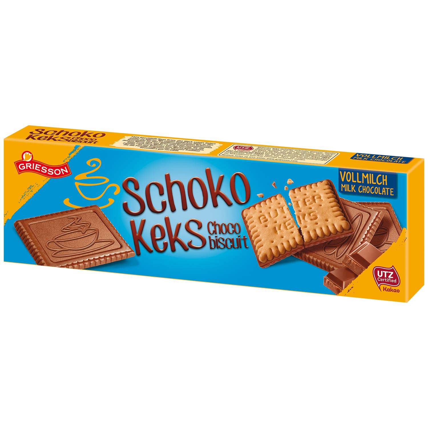 Griesson Schoko Keks Vollmilch 125g | Online kaufen im World of Sweets Shop